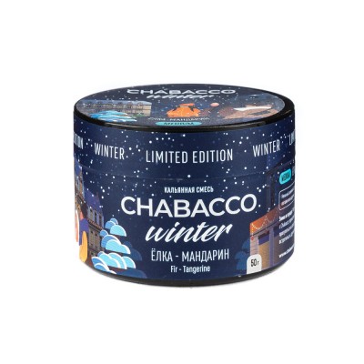 МК Кальянная смесь Chabacco Limited Medium Fir Tangerine (Ёлки мандарин) 50 г