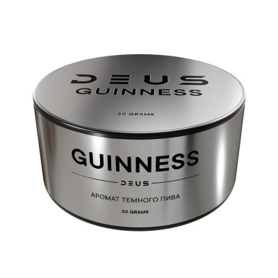 Табак Deus Guinness (Темное пиво) 30 г