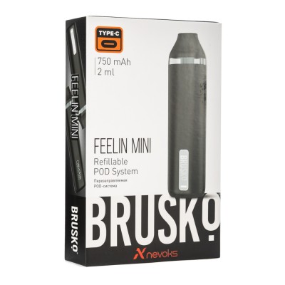 Pod система Brusko Feelin Mini 750 mAh Черный