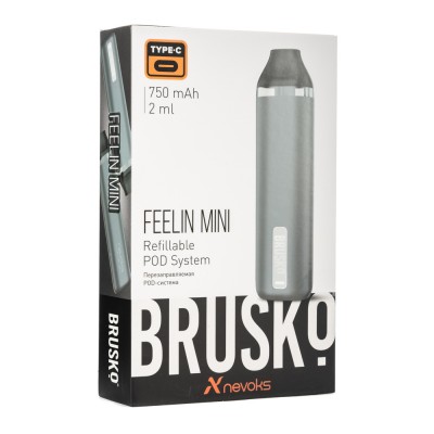 Pod система Brusko Feelin Mini 750 mAh Серый