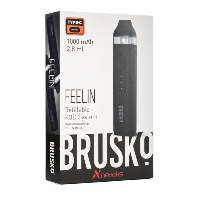 Pod система Brusko Feelin 1000 mAh Черный