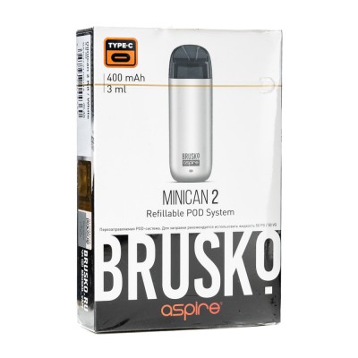 Pod система Brusko minican 2 400 mAh Серый