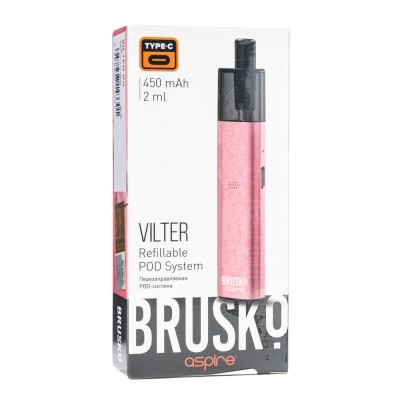 Pod система Brusko Vilter 450 mAh Розовый