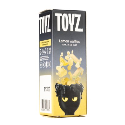 MK Жидкость Suprime Toyz Lemon Waffles (Лимонные вафли) Salt 2% 30 мл PG 50 | VG 50