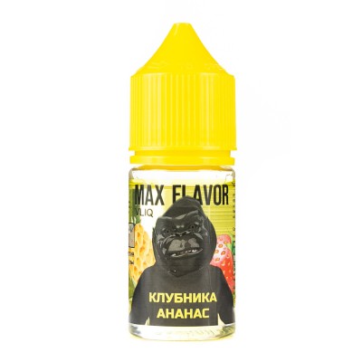 MK Жидкость VLIQ Max Flavor Клубника Ананас 0% 27 мл PG 50 | VG 50