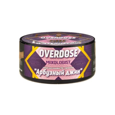 Табак Burn Overdose Gin Watermelon (Арбузный джин) 25 г