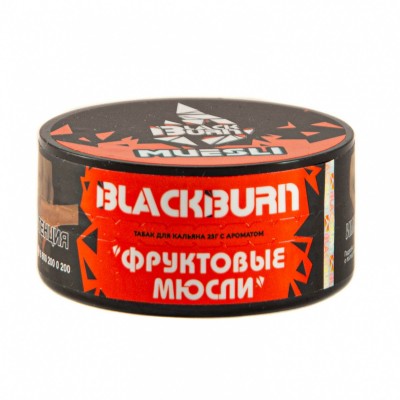 Табак Burn Black Muesli (Фруктовые мюсли) 25 г ТП