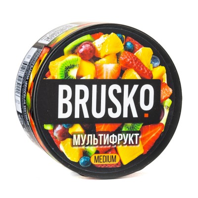 MK Кальянная смесь BRUSKO medium Мультифрукт 250 г