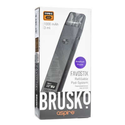 Pod система Brusko Favostix 1000 mAh Фиолетовый