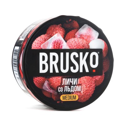 MK Кальянная смесь BRUSKO medium Личи со льдом 250 г