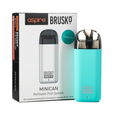 Pod система Brusko minican 350 mAh Бирюзовый