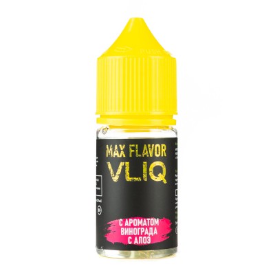 MK Жидкость VLIQ Max Flavor Виноград с Алоэ 0% 27 мл PG 50 | VG 50