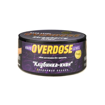 Табак Burn Overdose Strawberry Kiwi (Клубника киви) 25 г