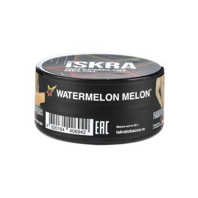 Табак Iskra Watermelon Мelon (Арбуз и дыня) 25 г ТП