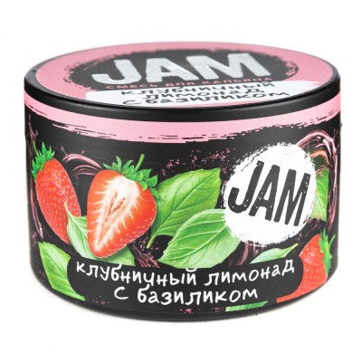 MK Кальянная cмесь JAM Клубничный лимонад с базиликом 250 г