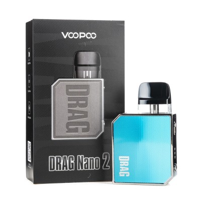 Pod система VOOPOO Drag Nano 2 800mAh Pod Kit Power Blue