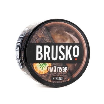 Кальянная смесь BRUSKO Strong Чай Пуэр 250 г