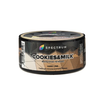 Табак Spectrum Hard Line Cookies Milk (Печенье с молоком) 25 г ТП