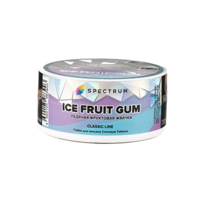 Табак Spectrum Ice Fruit Gum (Ледяная Фруктовая жвачка) 25 г ТП