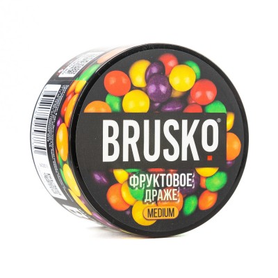 МК Кальянная смесь BRUSKO medium Фруктовое Драже 50 г