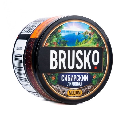 МК Кальянная смесь BRUSKO medium Сибирский Лимонад 50 г