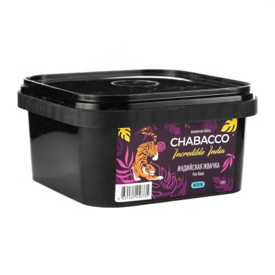 Кальянная смесь Chabacco Limited Strong Pan Raas (Индийская жвачка) 200 г ТП