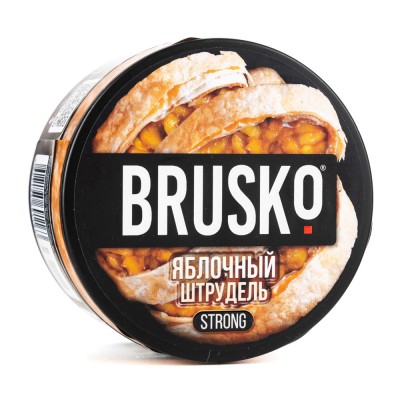 Кальянная смесь BRUSKO Strong Яблочный Штрудель 250 г