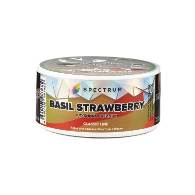 Табак Spectrum Basil Strawberry (Базилик Клубника) 25 г ТП