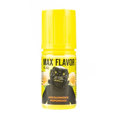 MK Жидкость VLIQ Max Flavor Апельсиновое Мороженое 0% 27 мл PG 50 | VG 50