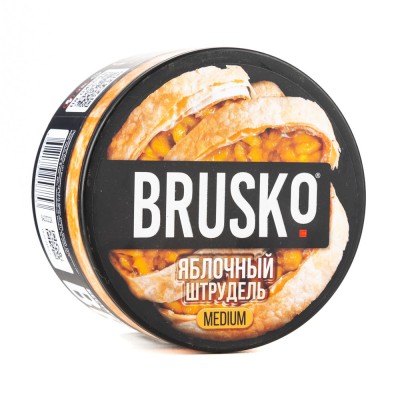 MK Кальянная смесь BRUSKO medium Яблочный Штрудель 250 г