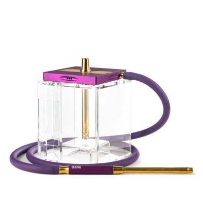 Кальян HOOB Atom Royal Purple Gold