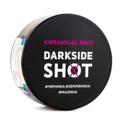 Табак Dark Side SHOT Карельский Панч (Черника Земляника Малина) 120 г