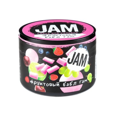 Кальянная cмесь JAM Фруктовый бабл гам 50 г ТП