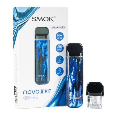 POD-система Набор NOVO 2 PoD 800mAh Kit by SMOK Blue and Black