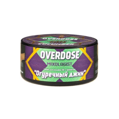 Табак Burn Overdose Gin Cucumber (Огуречный джин) 25 г