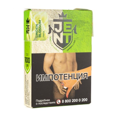 Табак JENT Herbal Line Linden Blossom (Липа) 100 г