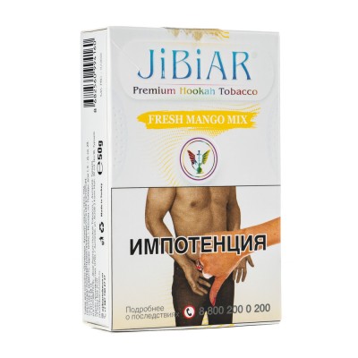 Табак Jibiar Fresh Mango Mix (Свежий манго микс) 50 г ТП протекший