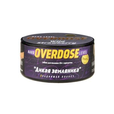 Табак Burn Overdose Wild Strawberry (Дикая земляника) 25 г