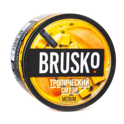 MK Кальянная смесь BRUSKO medium Смузи из яблок и киви 250 г