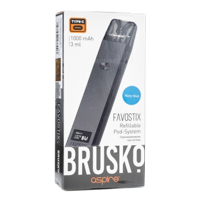 Pod система Brusko Favostix 1000 mAh Синий