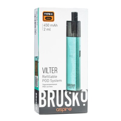 Pod система Brusko Vilter 450 mAh Аква Синий