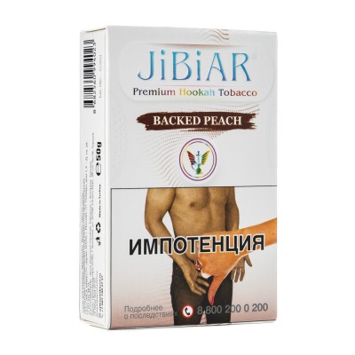 Табак Jibiar Backed Peach (Персик гриль) 50 г ТП протекший