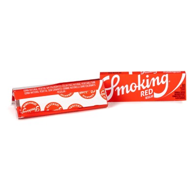 Бумага для самокруток SMOKING REGULAR RED 60 шт