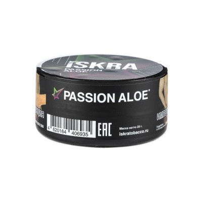 Табак Iskra Passion Aloe (Маракуйя и алоэ) 25 г ТП