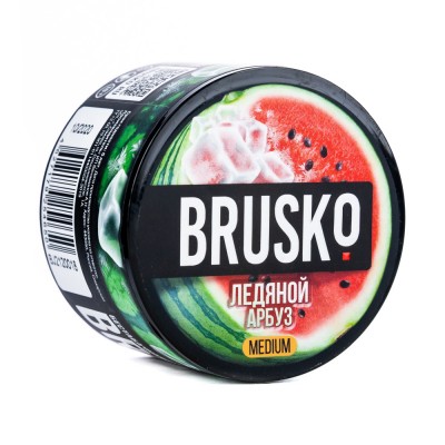 МК Кальянная смесь BRUSKO medium Ледяной Арбуз 50 г