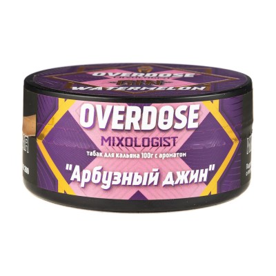 Табак Burn Overdose Gin Watermelon (Арбузный джин) 100 г