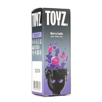 MK Жидкость Suprime Toyz Berry Halls (Ягодный холлс) Salt 2% strong 30 мл PG 50 | VG 50