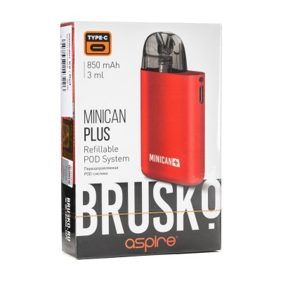 Pod система Brusko minican plus Красный