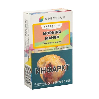 Табак Spectrum Morning Mango (Овсянка Манго) 40 г ТП