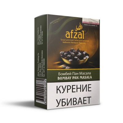 Табак Afzal Bombay Pan Masala (Пан масала) 40 г